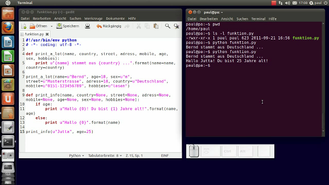 Screenshot vom Video