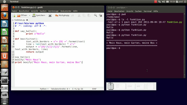 Screenshot vom Video