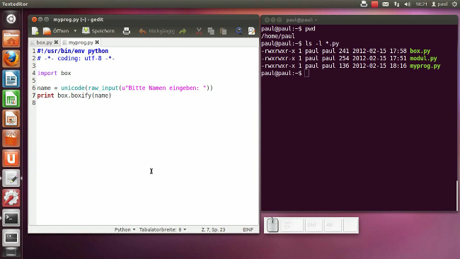 Screenshot vom Video