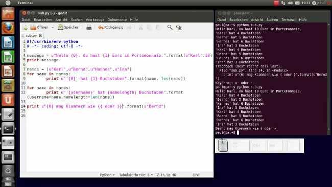 Screenshot vom Video