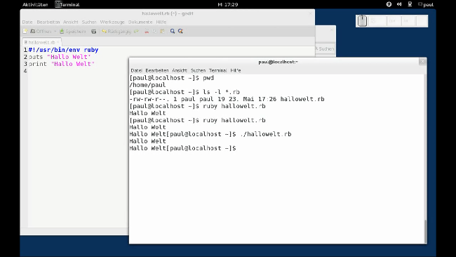Screenshot vom Video